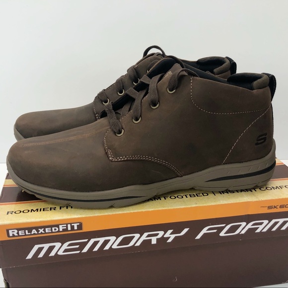 Skechers USA  Harper Meldon Chukka Boot Chocolate - Picture 4 of 8